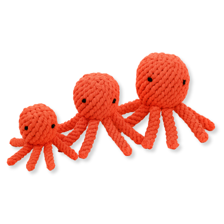 Ollie the Octopus Rope Toy | MONLI | Pet Fair Asia Showroom