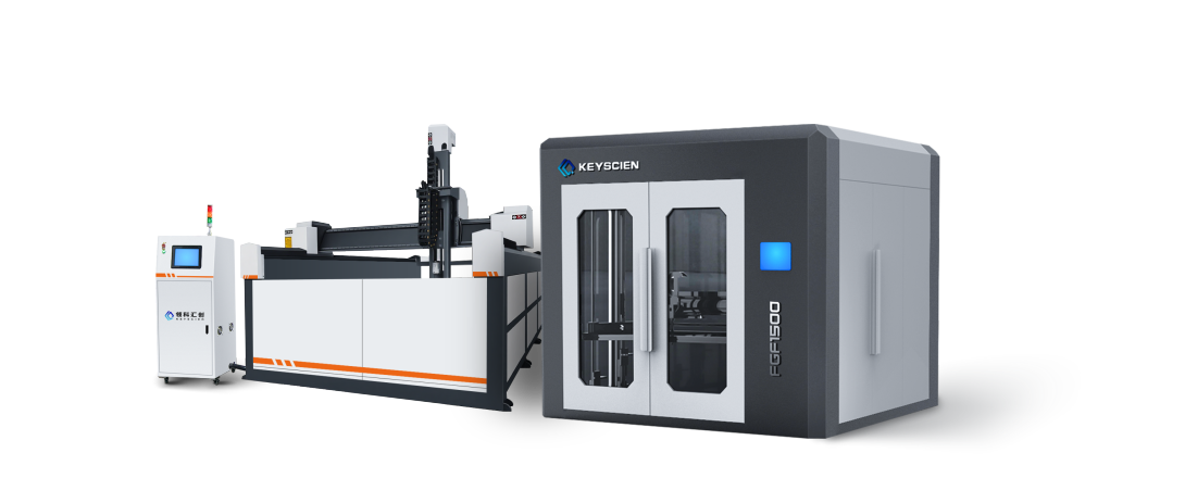 FGF Polymer Pellet Melt Extrusion 3D Printer
