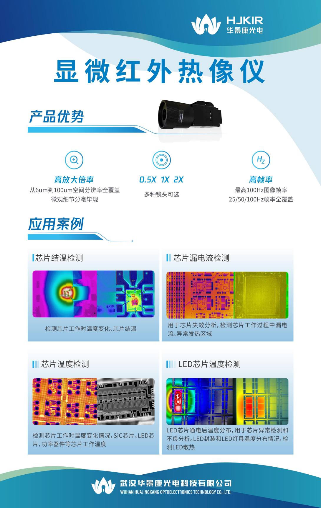 Macro/microscopic infrared thermal imager