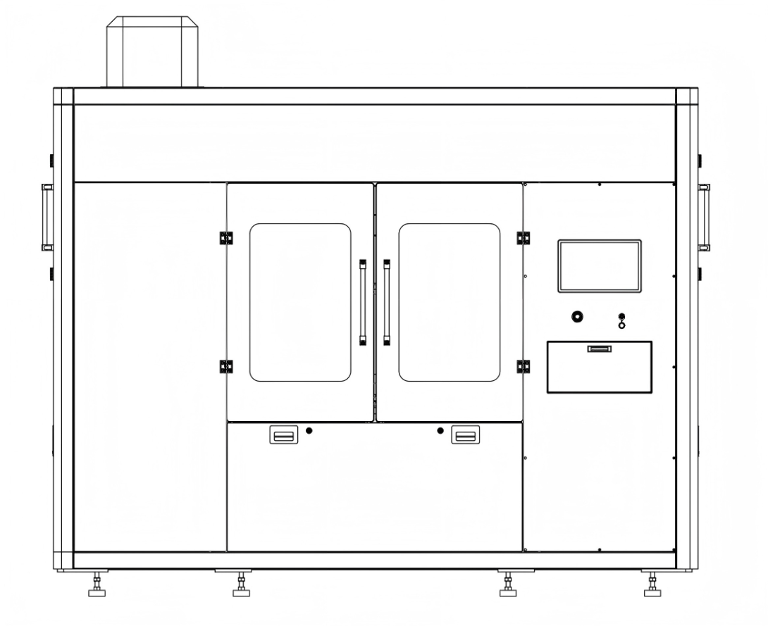 S800 binder jetting printer