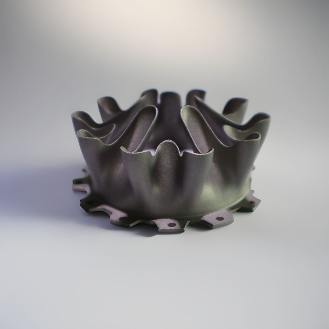 Titanium alloy nozzle