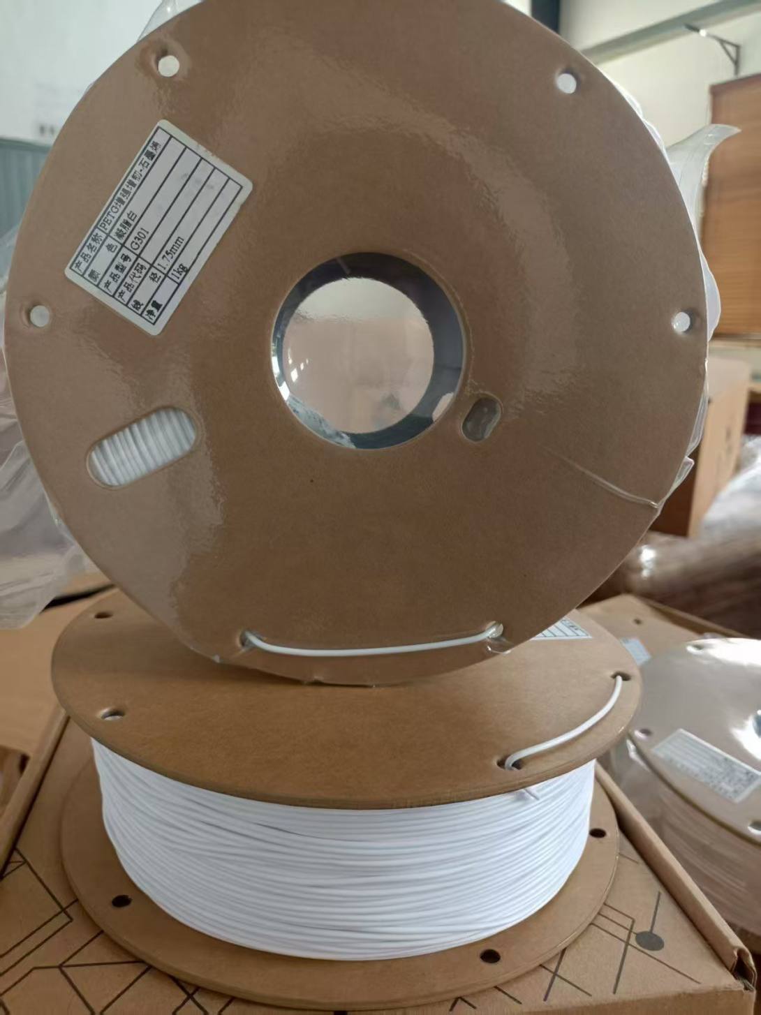 Graphene reinforced and toughened filament