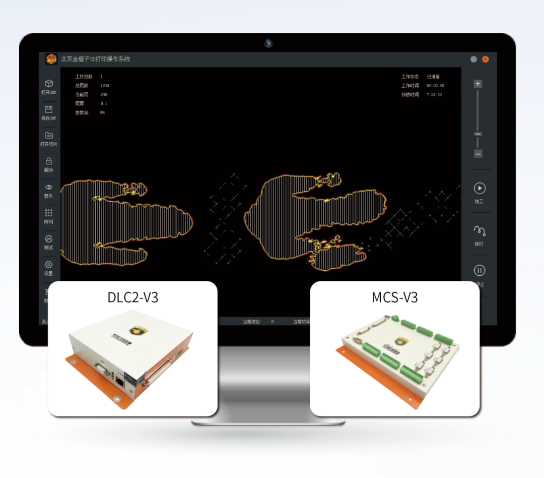 3D printing control system