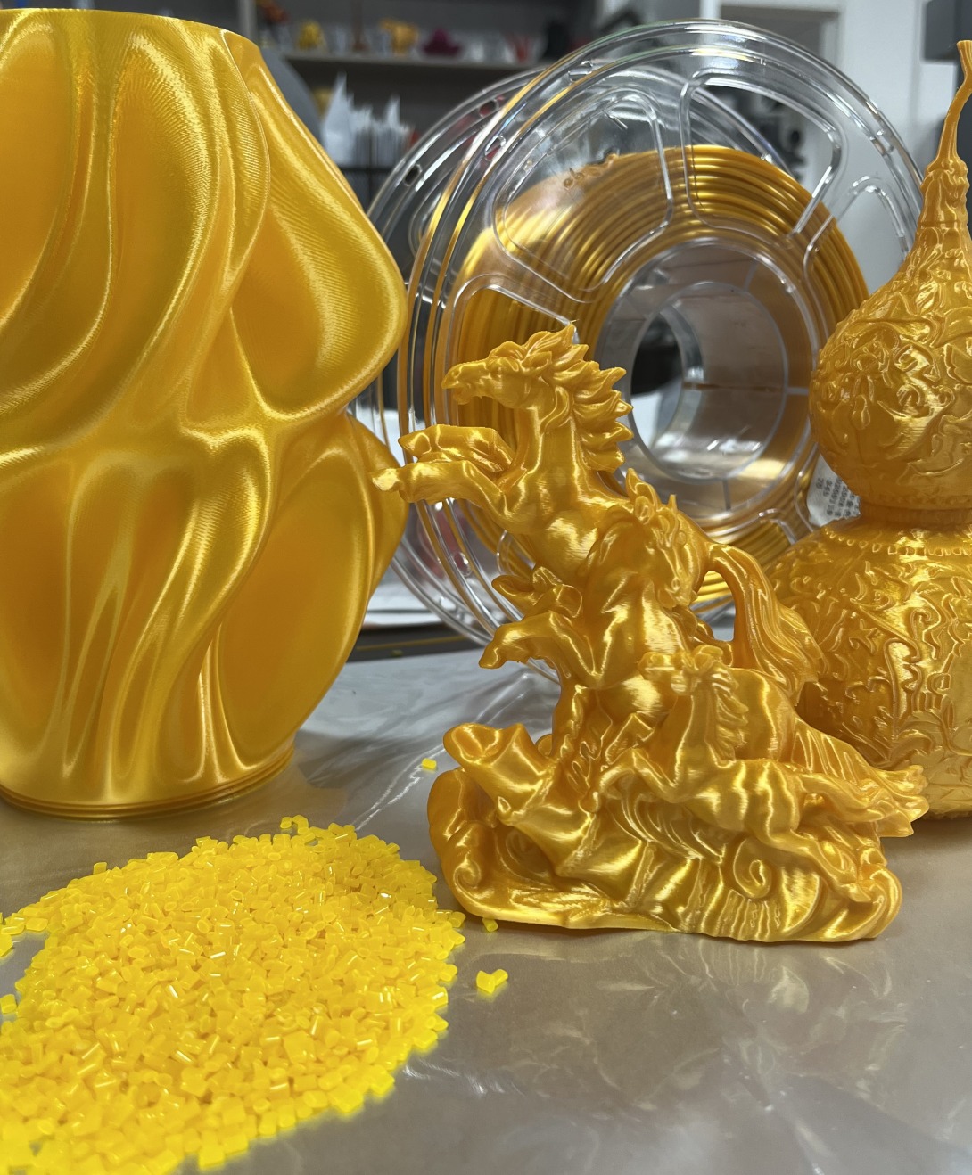 High-gloss Silk PETG Modified Material