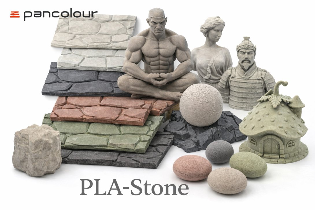 PLA stone-like filament