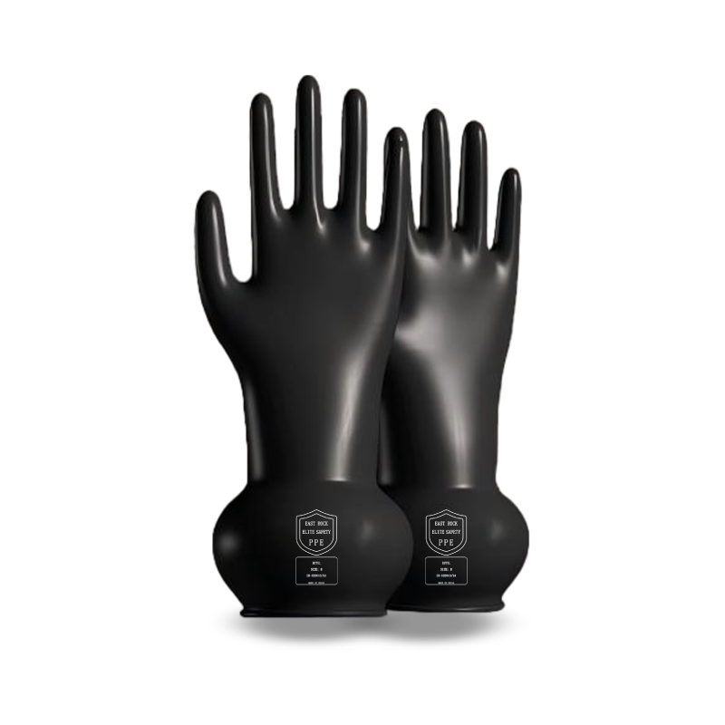 Butyl short gloves
