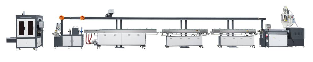 Automatic 3D printing filament extrusion production line