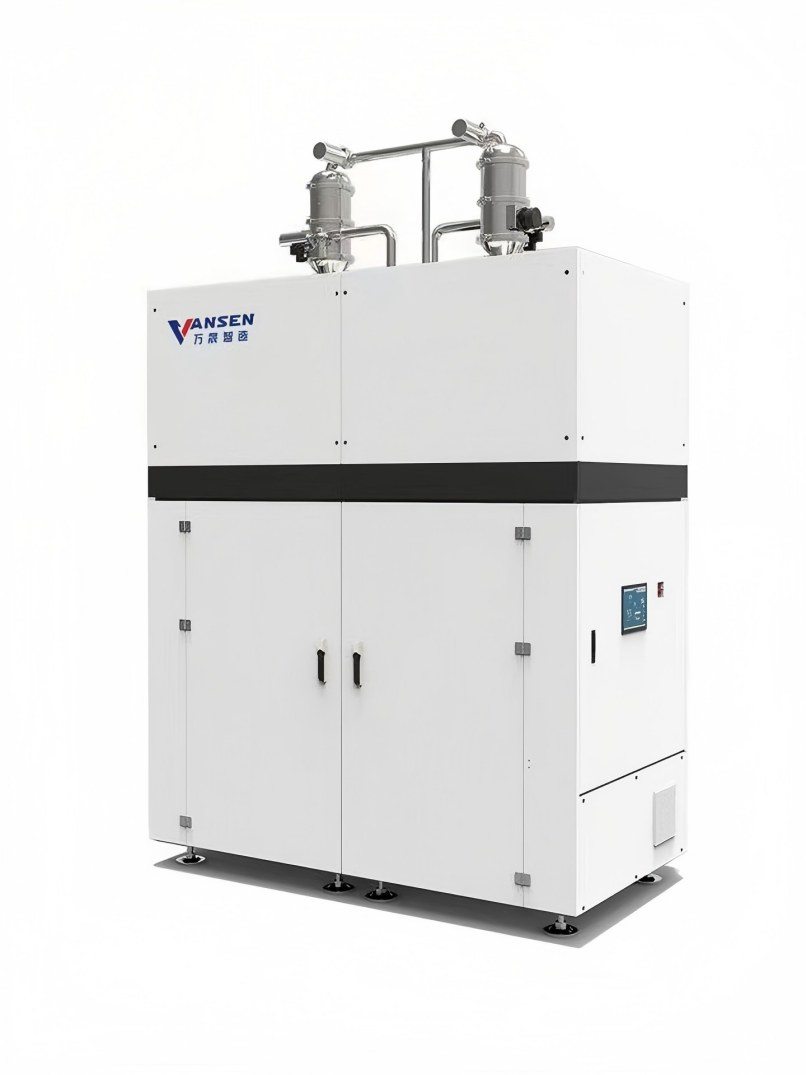 Suction-screening-conveying integrated machine