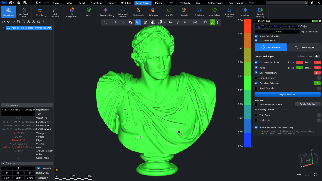 MeshInspector Software