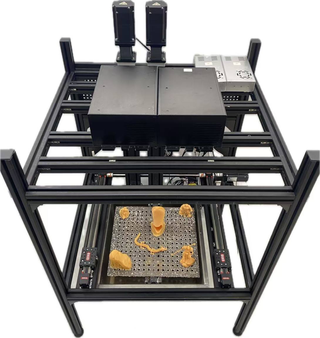 Dual Optical Engine Stitching Printing System