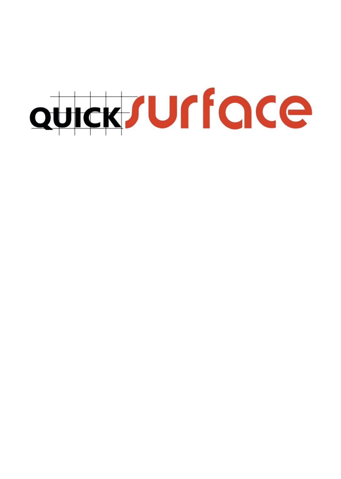 Quicksurface Reverse Engineering Software